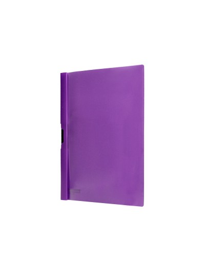 Carpeta beautone dossier pinza lateral 45306 polipropildin a4 violeta 25 h. pinza des-pack de 10 retractilado