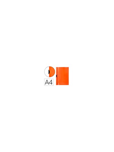 Carpeta beautone dossier pinza lateral 45301 polipropildin a4 naranja 25 h. pinza des-pack de 10 retractilado