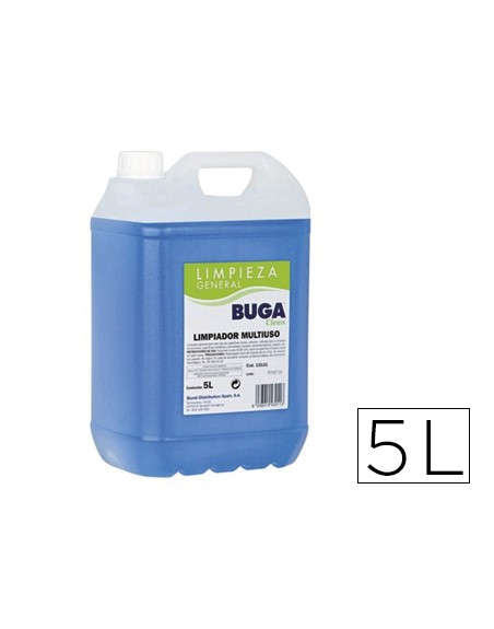 Limpiador multiusos buga clean garrafa 5 litros