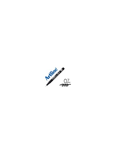 Rotulador artline calibrado micrometrico negro comic pen ek-287 punta poliacetal 0,7 mm resistente al agua