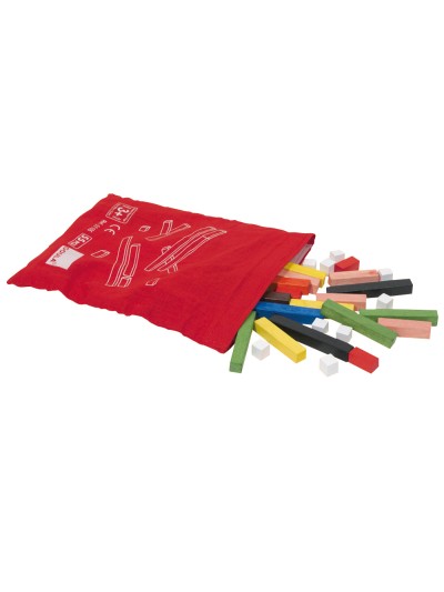 Juego goula didactico regletas en bolsa 55 piezas