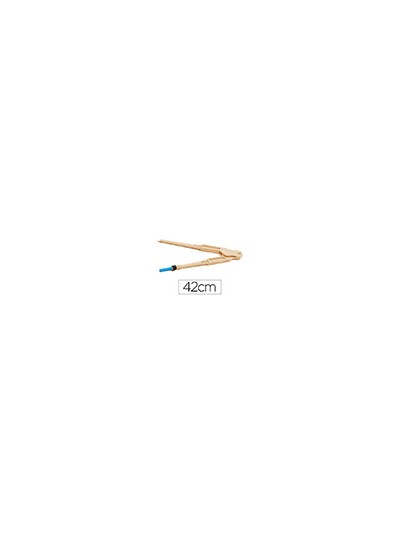 Compas para encerado faibo de plastico imitacion madera 42 cm