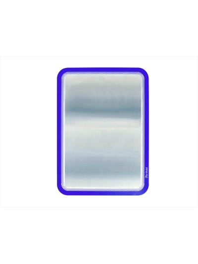 Marco porta anuncios tarifold magneto din a4 dorso adhesivo removible color azul pack de 2 unidades