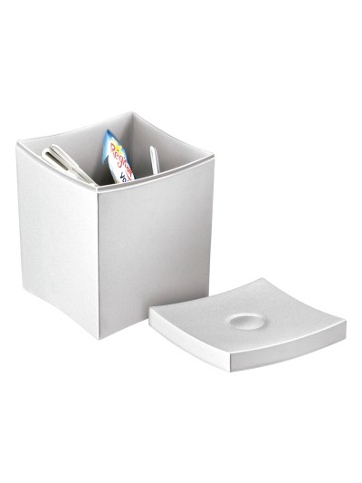 Caja para infusiones cep con tapa desmontable poliestireno 90x90x115 mm