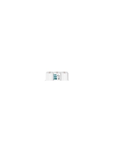 Papel higienico amoos jumbo industrial 2 capas 30g/m2 paquete de 12 rollos