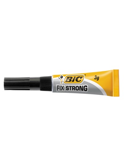 Pegamento bic fix strong 3 gr adhesivo extra fuerte