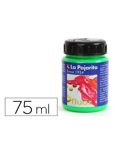 Pintura acrilica la pajarita f-06 verde cesped 75ml
