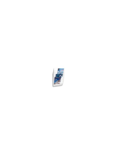 Expositor mural cep de pared con 5 compartimentos transparente y blanco 580x122x350mm