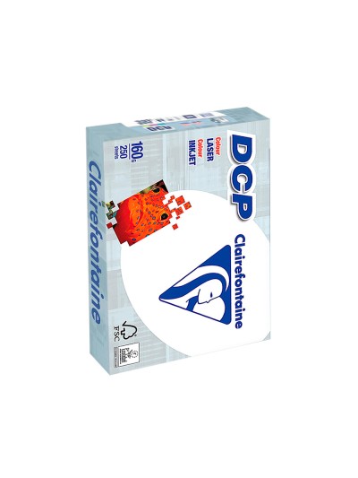 Papel fotocopiadora clairefontaine din a3 160 gramos paquete de 250 hojas