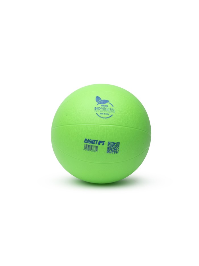 Balon de basket amaya bio vegetal 100% reciclable 220 mm diametro colores surtidos Balon de basket amaya bio vegetal 100% reciclable 220 mm diametro colores surtidos