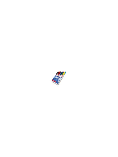 Rotulador edding marcador permanente 500 punta biselada 7 mm caja de 10 unidades colores surtidos
