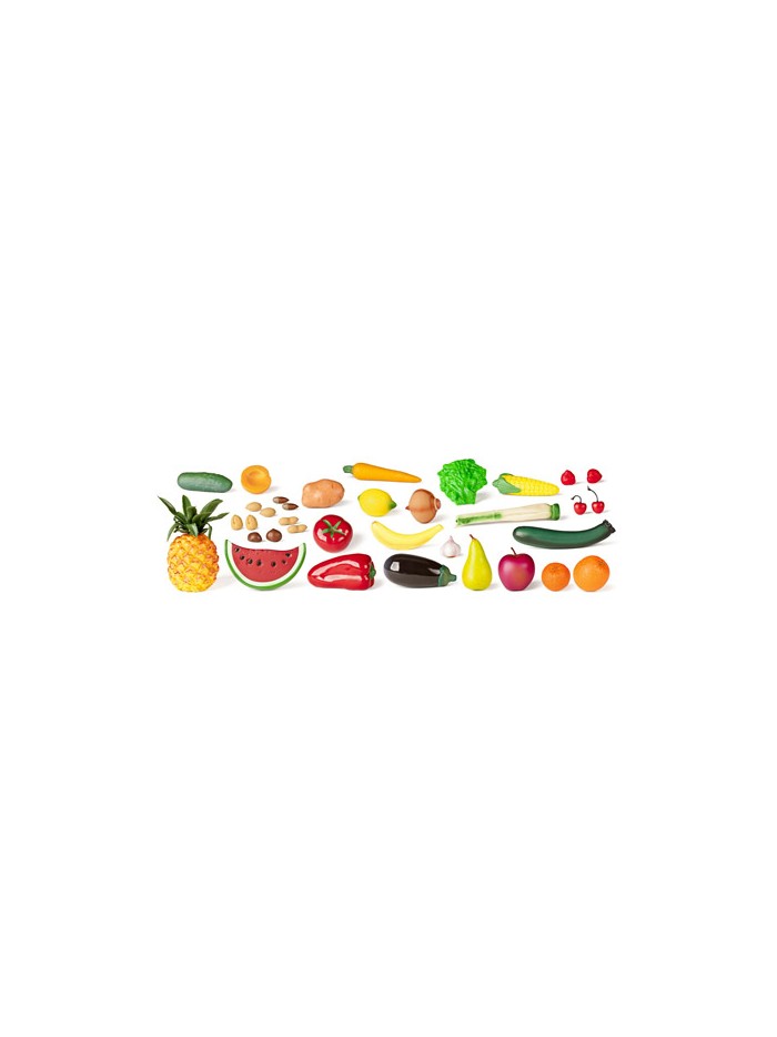 Juego miniland frutas hortalizas y frutos secos 36 piezas Juego miniland frutas hortalizas y frutos secos 36 piezas