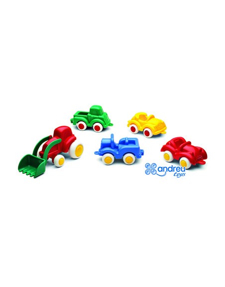 Juego vikingtoys mini vehiculos polipropileno 7 cm caja de 30 unidades surtidos