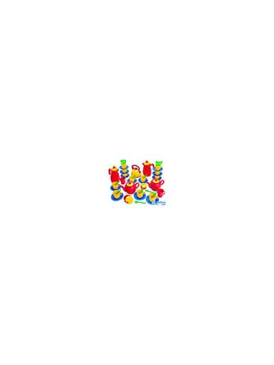 Juego dantoy vajilla 12 servicios 82 piezas 29x38x9 cm