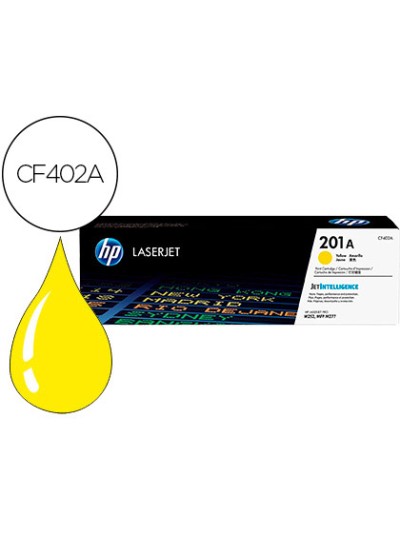 Toner hp color laserjet pro mfp m277 / m274 / m252 amarillo 1400 paginas