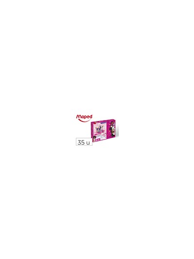 Caja regalo maped barbie 35 piezas