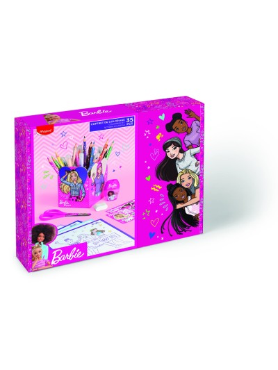 Caja regalo maped barbie 35 piezas