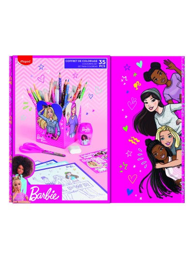 Caja regalo maped barbie 35 piezas