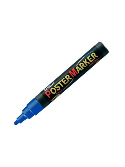 Rotulador artline poster marker epp-4-azu punta redonda 2 mm color azul