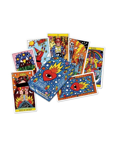 Baraja fournier tarot del fuego 78 cartas