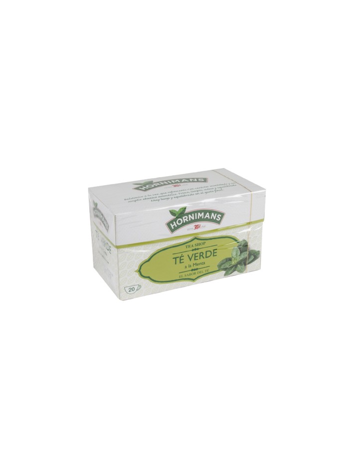 Te verde hornimans a la menta caja de 20 bolsas Te verde hornimans a la menta caja de 20 bolsas