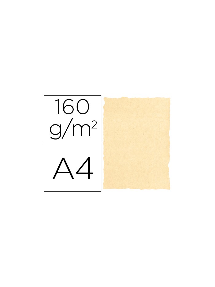 Papel pergamino din a4 160 gr color pergamino crema paquete de 25 hojas Papel pergamino din a4 160 gr color pergamino crema paquete de 25 hojas