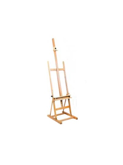 Caballete pintor artist estudio madera 47x54x185cm
