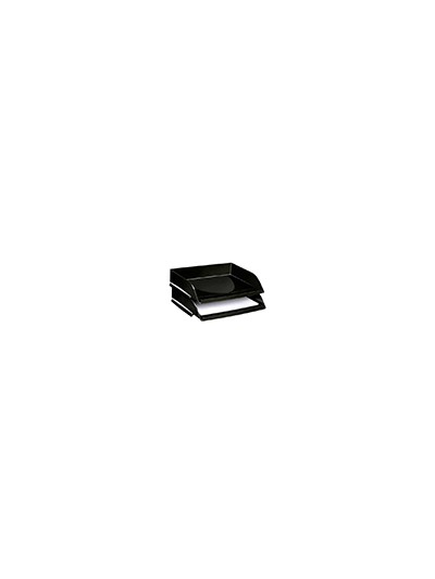 Bandeja sobremesa cep plastico apaisada negro 351x260x69 mm