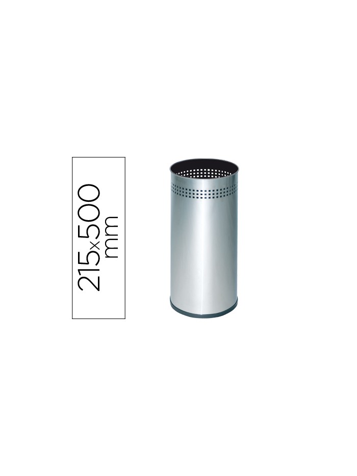 Paraguero metalico 314 perforado plateado 50x21,5 cm Paraguero metalico 314 perforado plateado 50x21,5 cm