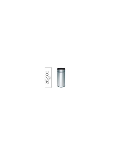Paraguero metalico 314 perforado plateado 50x21,5 cm