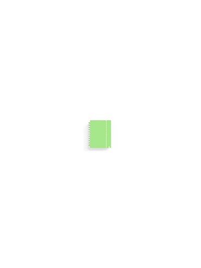 Cuaderno carchivo ingeniox foam a5 80h cuadricula verde pastel