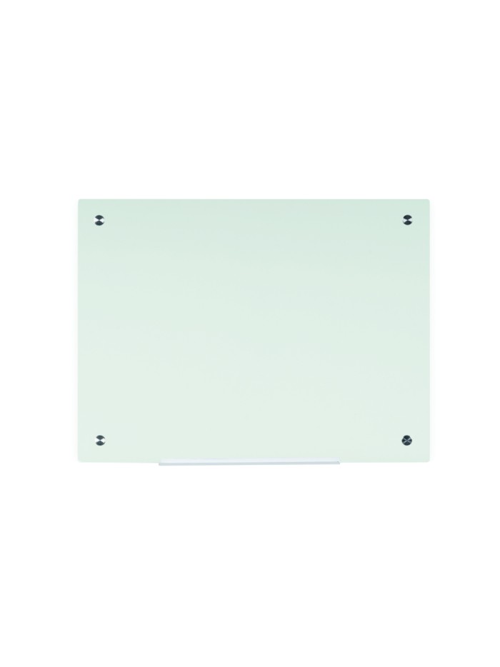 Pizarra cristal bi-office magnetica sin marco blanca 90x60 cm Pizarra cristal bi-office magnetica sin marco blanca 90x60 cm