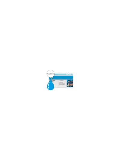 Toner hp color laserjet cp4025/cp4525 -ce261a- cian 11.000 pags