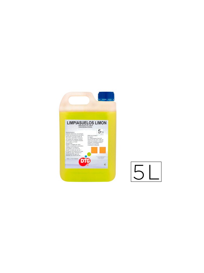 Limpiasuelos aroma limon garrafa de 5 litros Limpiasuelos aroma limon garrafa de 5 litros