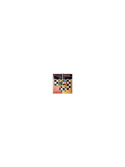 Parchis con damas tablero grande 4 jugadores 41x40x4,5 cm