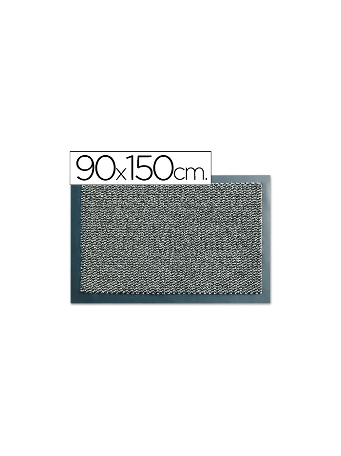 Alfombra fast-paperflow antipolvo lavable gris 90x150 cm Alfombra fast-paperflow antipolvo lavable gris 90x150 cm