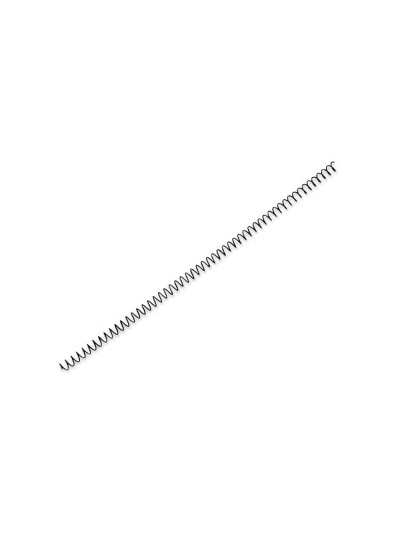 Espiral metalico yosan negro paso 64 5:1 6 mm calibre 1,00 mm