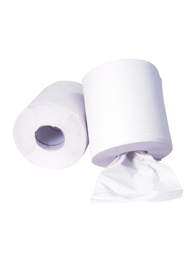Papel secamanos 2 capas 199 mm x 135 mt mandril 70 mm diametro 197 mm