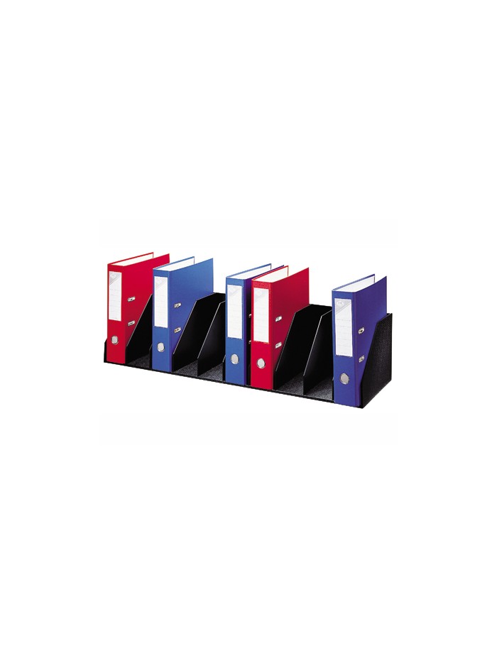 Organizador de armario paperflow negro. baldas fijas 802 mm 10 compartimentos Organizador de armario paperflow negro. baldas fijas 802 mm 10 compartimentos
