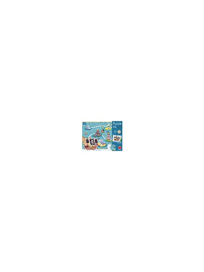 Puzzle goula jumbo xxl piratas 48 piezas