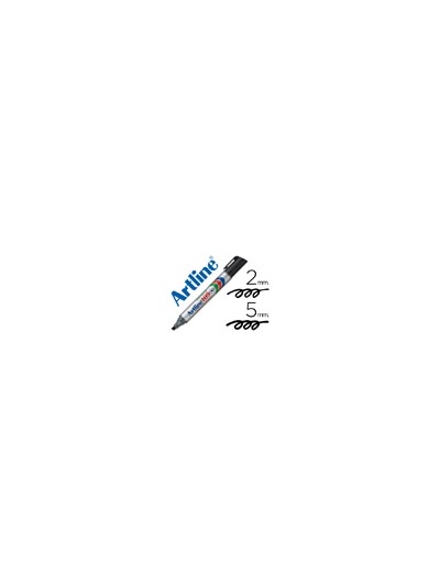 Rotulador artline marcador permanente 109 negro punta biselada