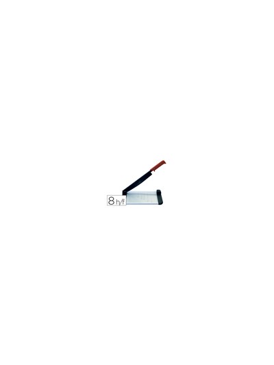 Cizalla m+r metalica 6426 de palanca de 26 cm con base de aluminio