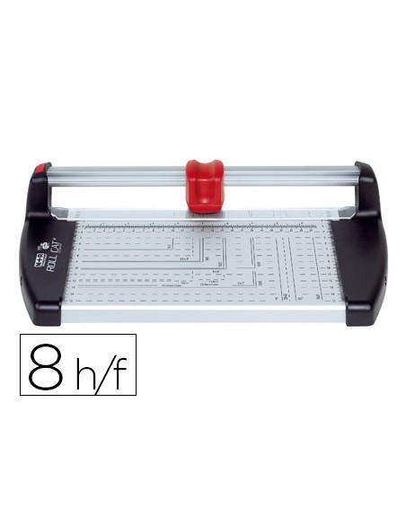 Cizalla m+r metalica 6726 de rodillo de 26 cm con base de aluminio