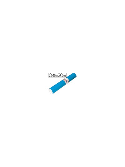 Rollo adhesivo aironfix unicolor azul mate medio 67014rollo de 20 mt