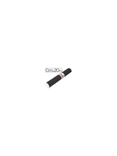 Rollo adhesivo aironfix unicolor negro mate 67004 rollo de 20 mt