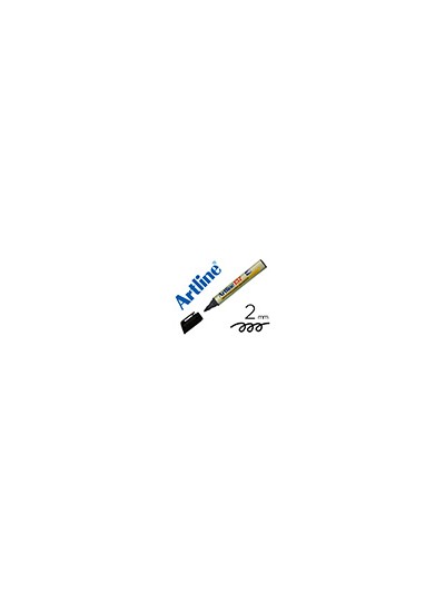 Rotulador artline pizarra ek-157 negro -punta redonda 2 mm