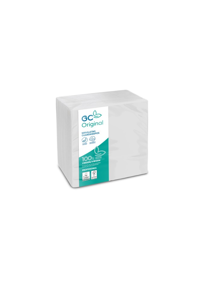 Servilleta algodon 30x30 cm 1 capa paquete de 100 unidades Servilleta algodon 30x30 cm 1 capa paquete de 100 unidades