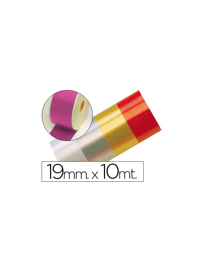 Cinta fantasia 10 mt x 19 mm fucsia Cinta fantasia 10 mt x 19 mm fucsia