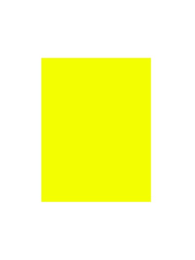 Cartulina fluorescente amarilla 50x65 cm 230 gr