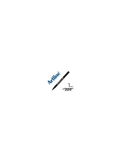 Rotulador artline retroproyeccion punta fibra permanente ek-854 negro -punta redonda 1 mm